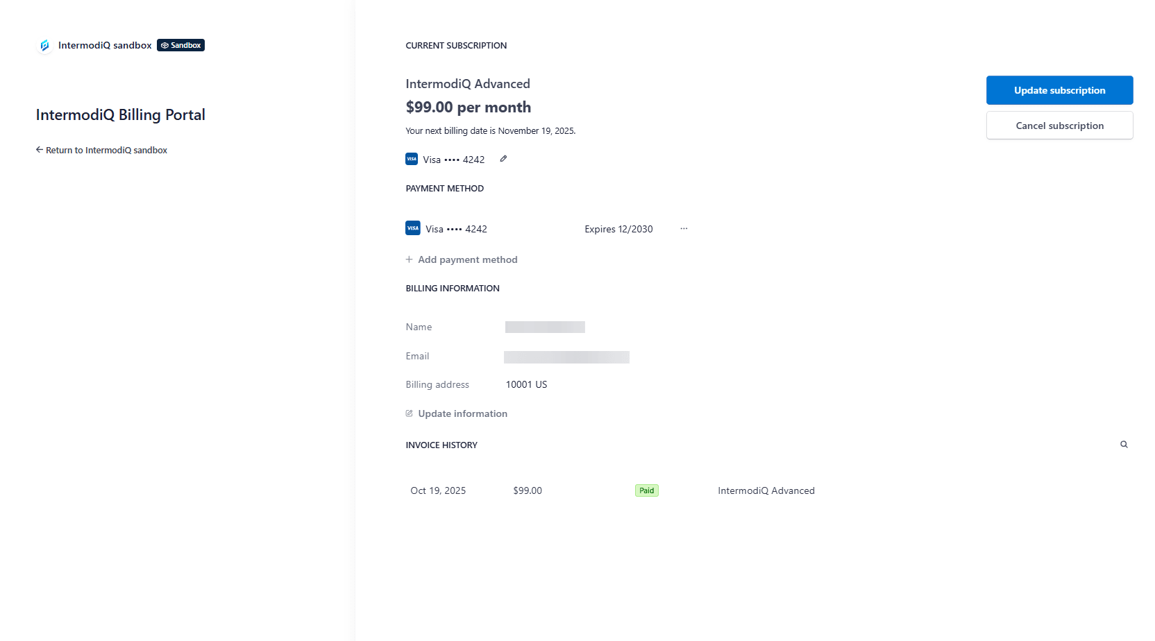 4. Accounts & Subscriptions